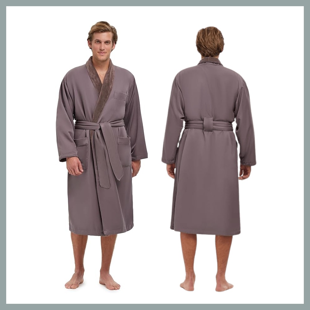 Plush Robe (Mocha): image 3