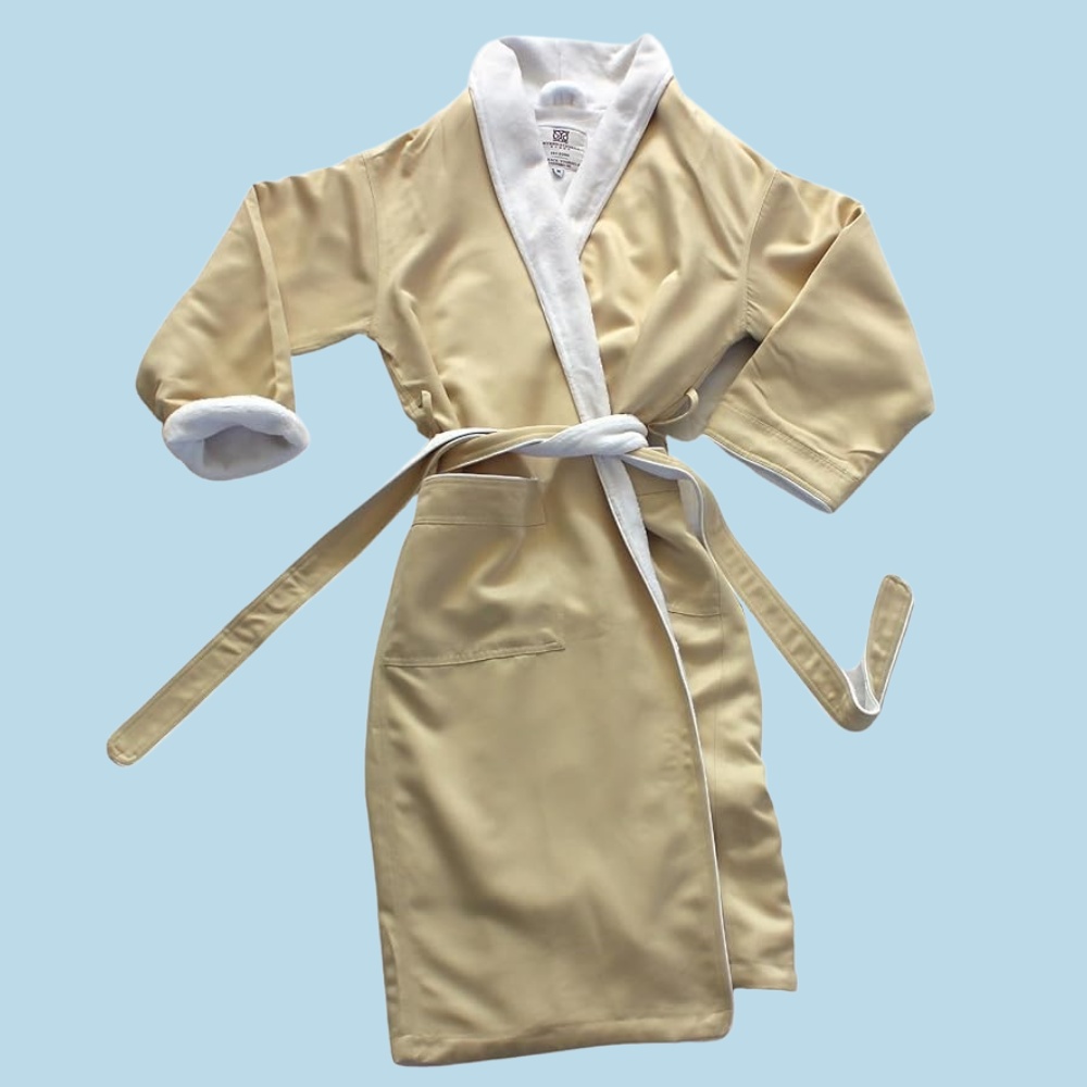 Spa Bathrobe (Light Slate): image 3