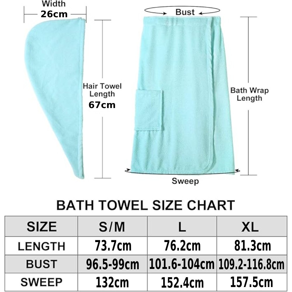 Towel Wrap (Blue): image 7